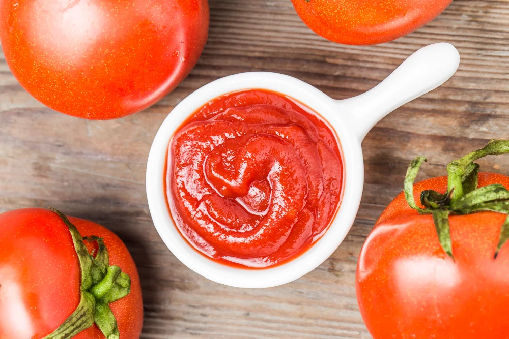 Mitos sobre espessantes alimentares 4 board s tomato sauce